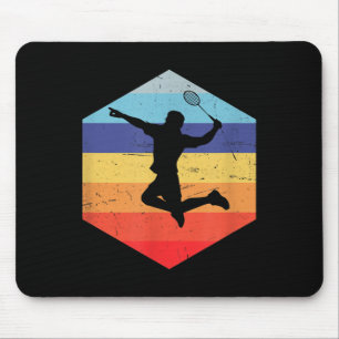 Tapis De Souris Joueur de badminton de Squash Mens