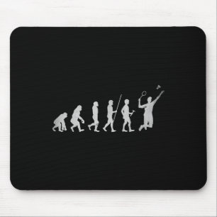 Tapis De Souris Joueur de badminton volant smash