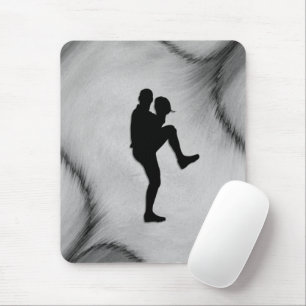 Tapis De Souris Joueur de base-ball Pitcher Windup