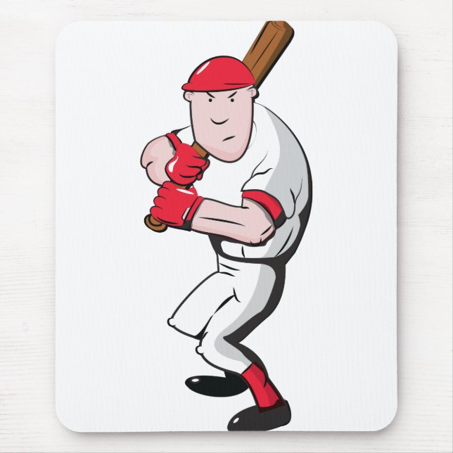 Tapis De Souris Joueur de baseball (Devant)