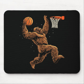 Tapis De Souris Joueur de baseball Bigfoot Sasquatch drôle Bball