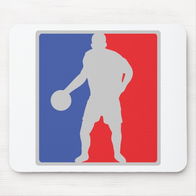 Tapis De Souris joueur de basket-ball (Devant)