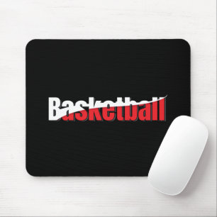 Tapis De Souris Joueur de basket-ball Abstrait Swish - Word Art
