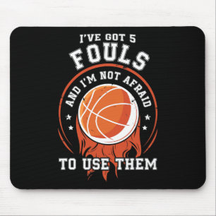Tapis De Souris Joueur de basket-ball amusant Cadeau - Boucles 5 V