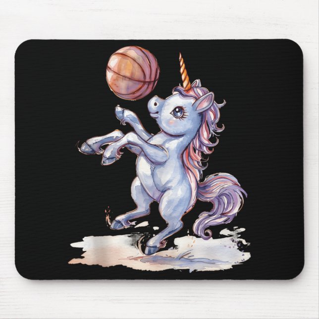 Tapis De Souris Joueur de basket-ball de basketball de basketball  (Devant)