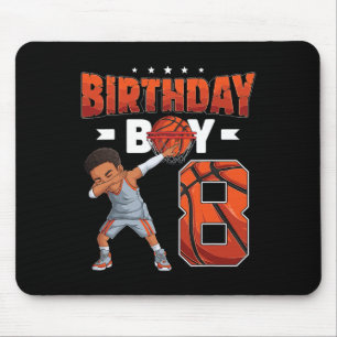 Tapis De Souris Joueur de basket-ball en basketball 8 ans Garçon 8