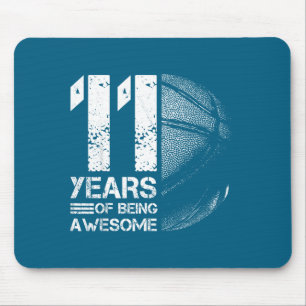 Tapis De Souris Joueur de basket-ball idiot 11 11ème vieux Ouais