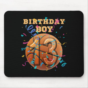 Tapis De Souris Joueur de basket squelette garçon 13 ans anniversa