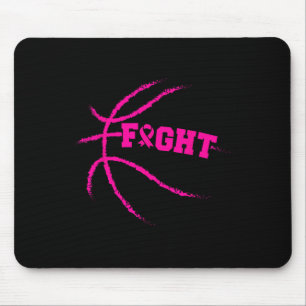 Tapis De Souris Joueur de basketball de lutte contre le cancer du