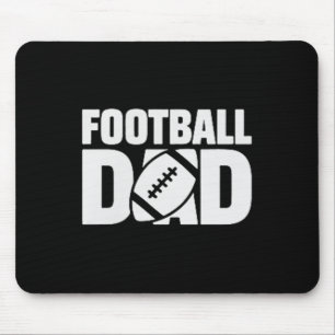 Tapis De Souris Joueur de football américain fantaisiste et père e