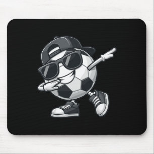 Tapis De Souris Joueur de football Ll qui fait le dab _3