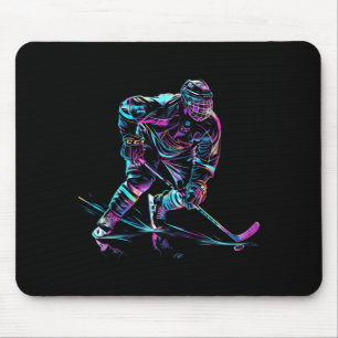 Tapis De Souris Joueur de hockey sur glace Performance