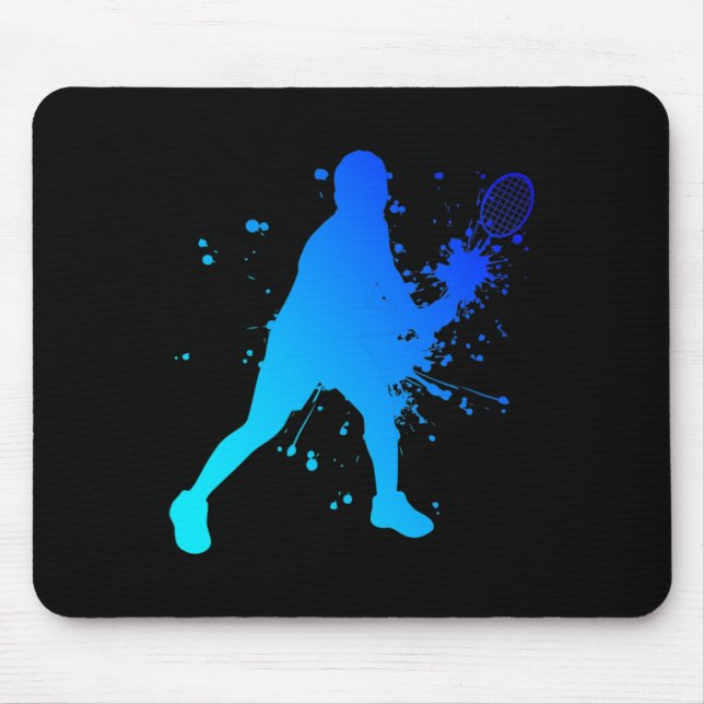 Tapis De Souris Joueur de la navette Squash (Devant)