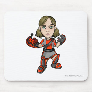 Tapis De Souris Joueur de personnel de station spatiale de Snarkie