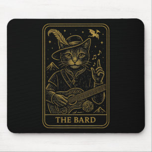 Tapis De Souris Joueur de Rpg Le Rd D20 Dés Drôle Chat Geeks Homme