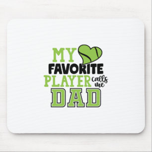 Tapis De Souris Joueur de tennis   Mon Joueur Favori M'Appelle Pap