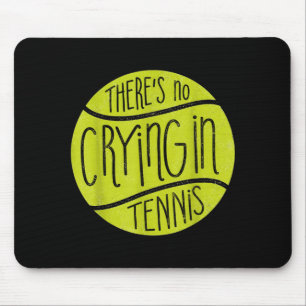Tapis De Souris Joueur de tennis pleurant balle de tennis cadeau d