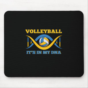 Tapis De Souris Joueur de volley-ball Volleyball Il Est Dans Mon