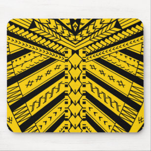 Tapis De Souris Joueur Samoan de rugby de tatouage de Bill