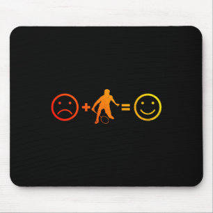 Tapis De Souris Joueuse de badminton féminin de squash