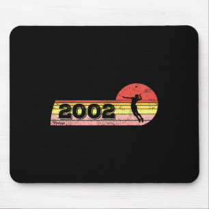 Tapis De Souris Joueuse de badminton Née en 2002 Femmes Vintages d