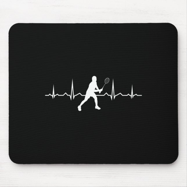 Tapis De Souris Joueuse de hockey féminin (Devant)