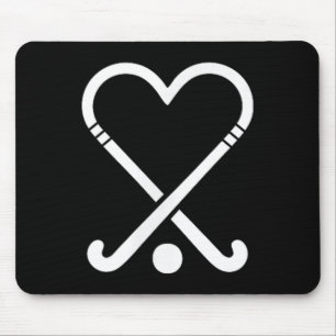 Tapis De Souris Joueuses de hockey sur gazon mignonnes aiment le s