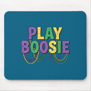 Tapis De Souris Jouez Boosie Perles Design Mardi Gras