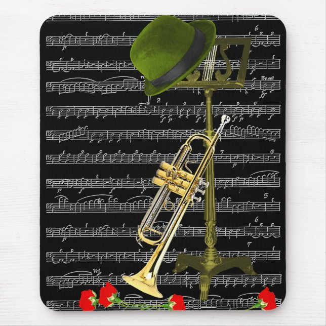 Tapis De Souris Jouez la musique. (Devant)