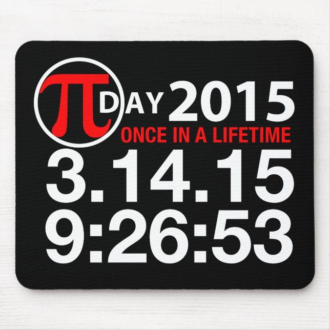 Tapis De Souris Jour 2015 de pi (Devant)