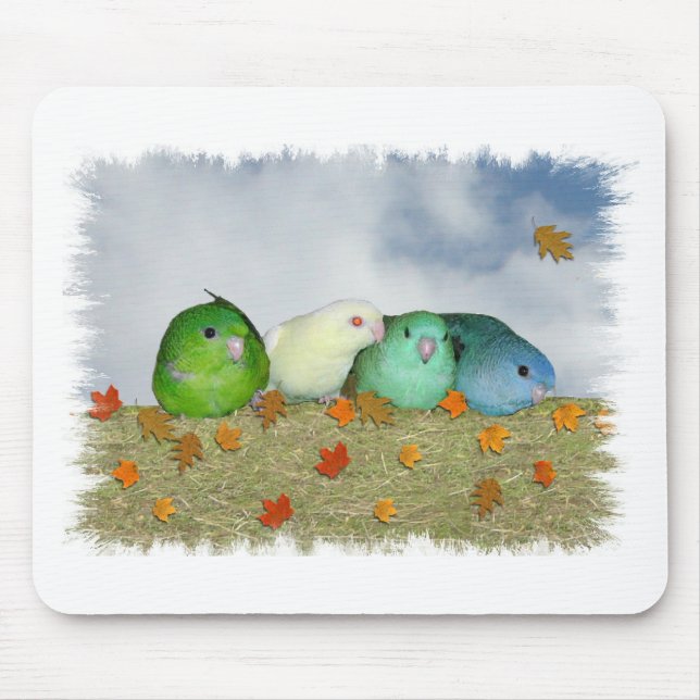Tapis De Souris Jour d'automne (Devant)