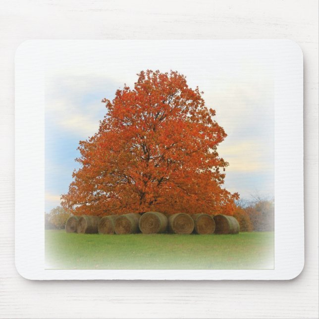 Tapis De Souris Jour d'automne (Devant)