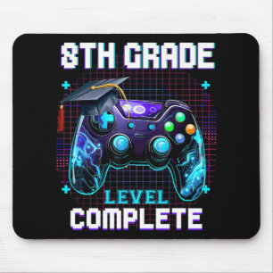 Tapis De Souris Jour De 8e Année Niveau Terminé Graduation Lui Gar
