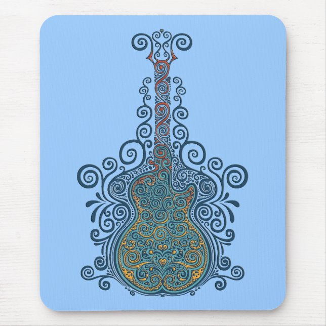 Tapis De Souris Jour de la guitare morte (Devant)