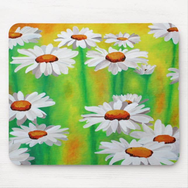 Tapis De Souris Jour de la marguerite (Devant)