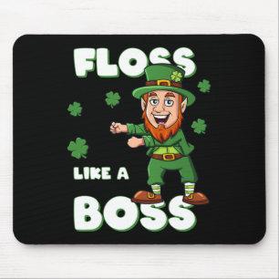 Tapis De Souris Jour de la Saint Patrick Floss Comme Un Patron Lep