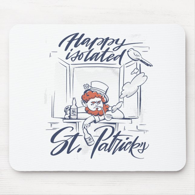 Tapis De Souris Jour de la Saint Patrick Meme (Devant)