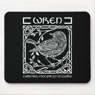 Tapis De Souris Jour de la Saint-Patrick Nœud Celtique Zodiaque Ro