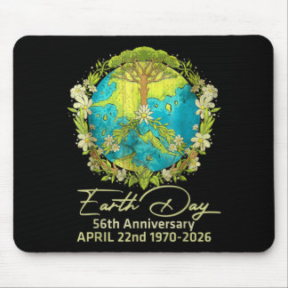Tapis De Souris Jour de la Terre 2026 56e anniversaire Jour de la 
