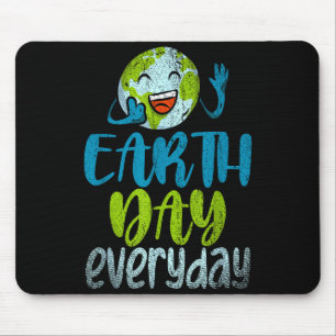 Tapis De Souris Jour de la Terre tous les jours Anniversaire de la