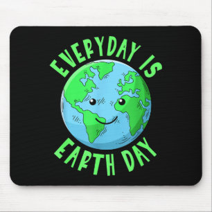 Tapis De Souris Jour de la Terre tous les jours les enfants sauven