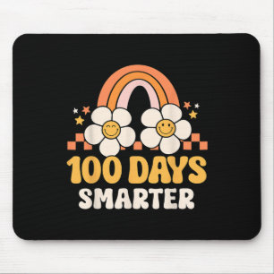 Tapis De Souris Jour De L'École Enseignant 100 Jours Arc-En-Ciel S