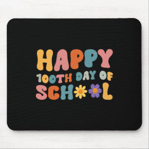 Tapis De Souris Jour De L'École Professeur Retro Super Joyeux 100