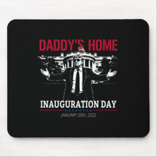 Tapis De Souris Jour de l'investiture 2025 Le président Donald Tru