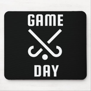 Tapis De Souris Jour de match de hockey sur gazon Maman et Papa es