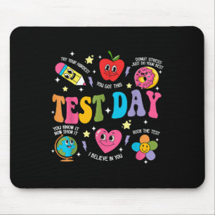 Tapis De Souris Jour de test Rock The Test Jour de test Motivation