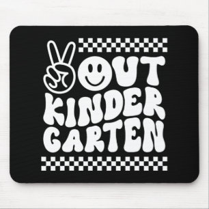 Tapis De Souris Jour Dernier De L'École À La Maternelle