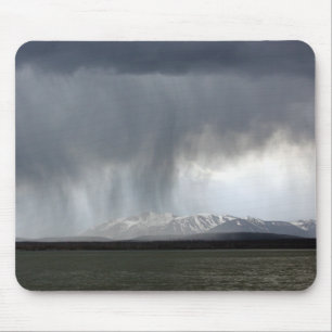 Tapis De Souris Jour des pluies de Yellowstone Mousepad
