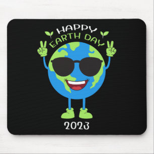 Tapis De Souris Jour des terres Amusant Jour des terres Anniversai