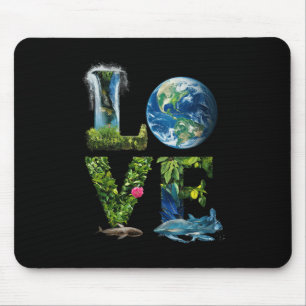 Tapis De Souris Jour des terres Planète Anniversaire Jour des terr